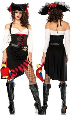 F66123 Sexy Saucy Wench Pirate Costume